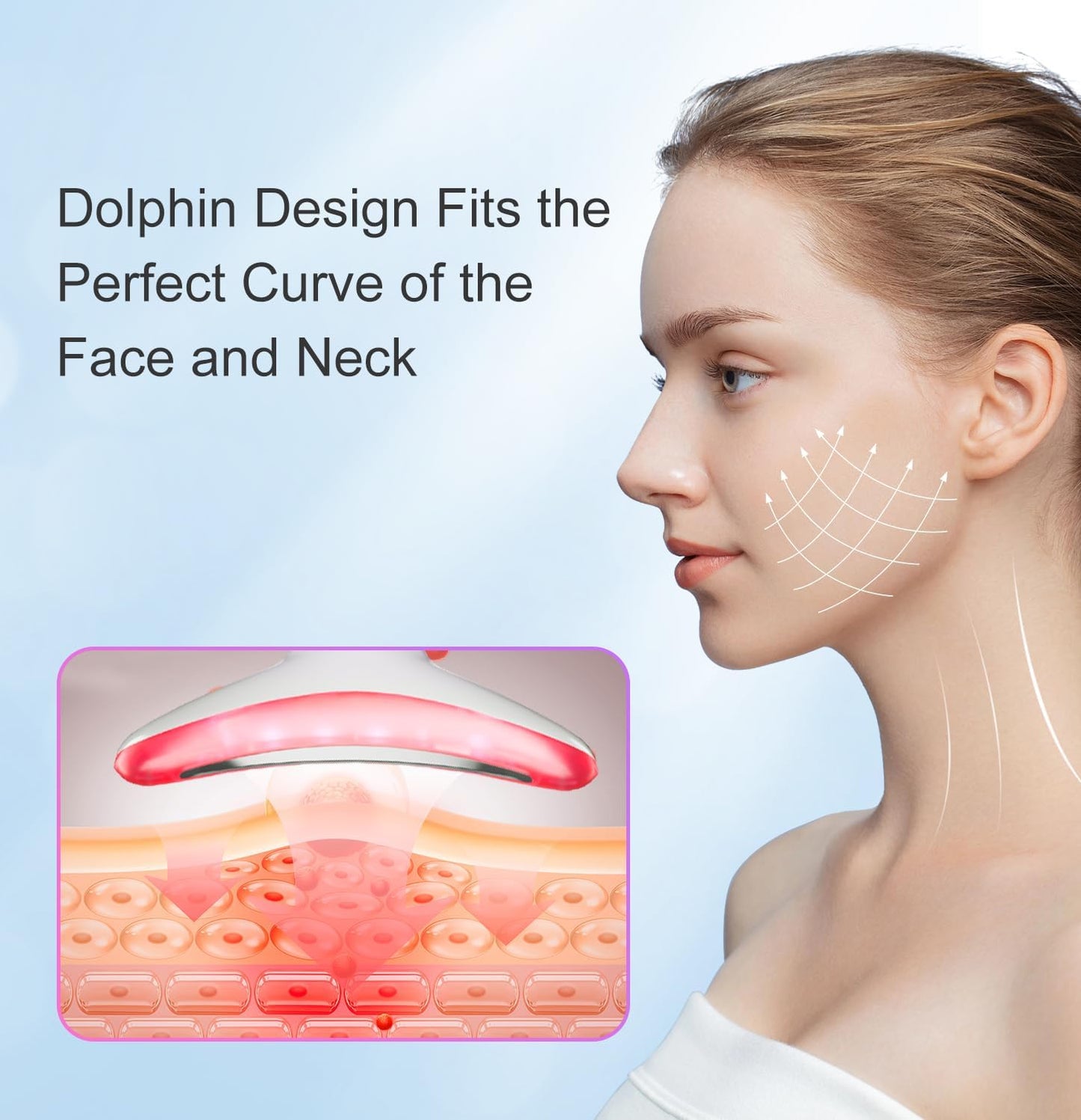 Seurico™ Light Therapy Facial & Neck Lift Device