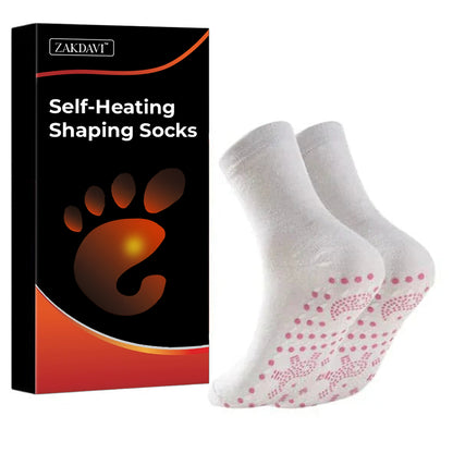 Zakdavi™ HeatFit Compression Socks Self-heating comfort meets body-sculpting power