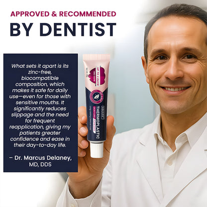 2025’s Top Pick🔥 Negusy™ Thermoplastic Denture Adhesive – All-Day Secure Hold, Zero Slip 😁🦷