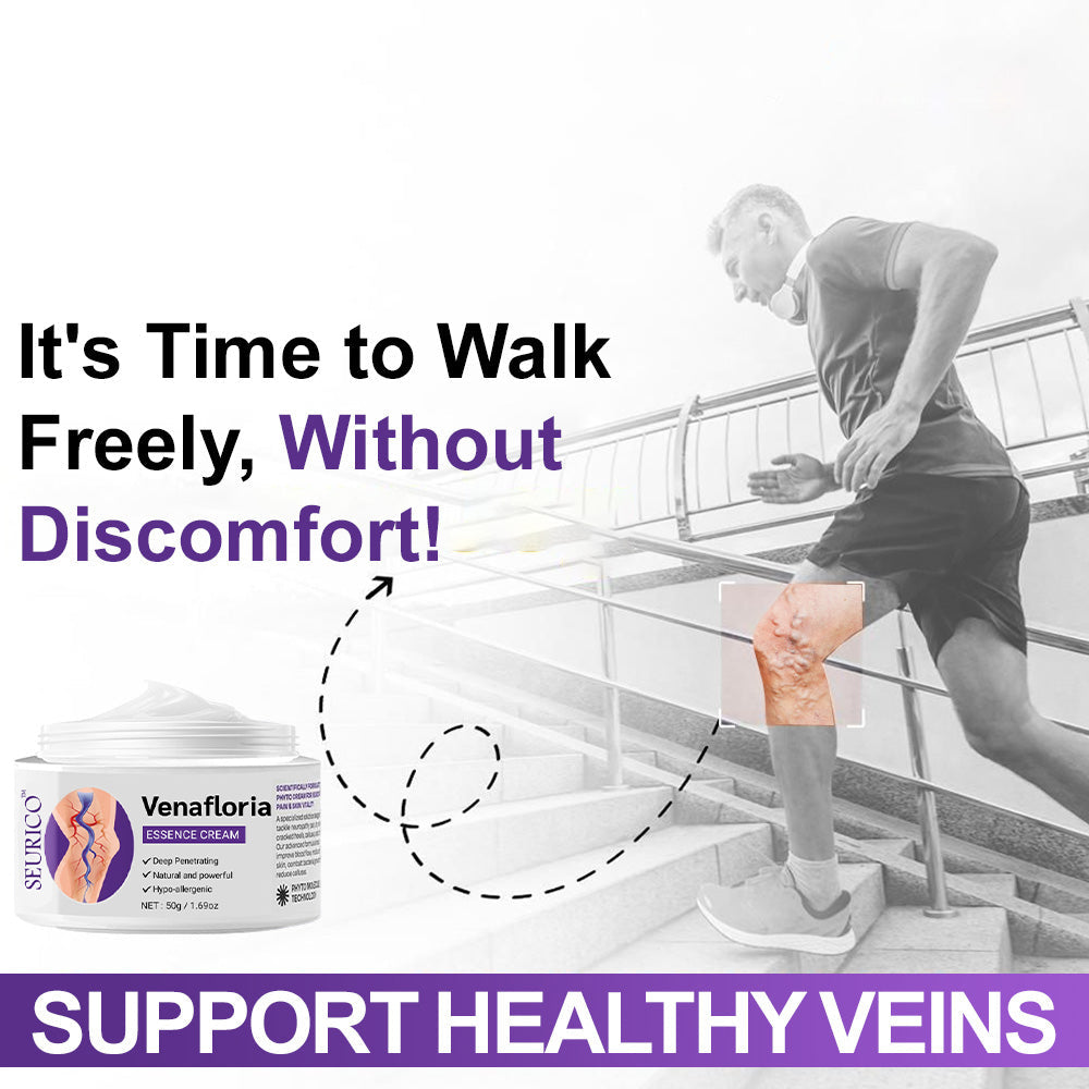 ✅𝐍𝐇𝐒-𝐀𝐏𝐏𝐑𝐎𝐕𝐄𝐃👨‍⚕️ Seurico™ Venafloria Essence Cream - Targets Vein Health, Swelling & Leg Cramps
