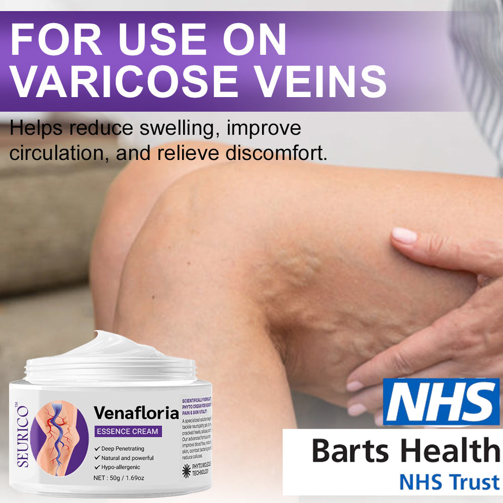 ✅𝐍𝐇𝐒-𝐀𝐏𝐏𝐑𝐎𝐕𝐄𝐃👨‍⚕️ Seurico™ Venafloria Essence Cream - Targets Vein Health, Swelling & Leg Cramps