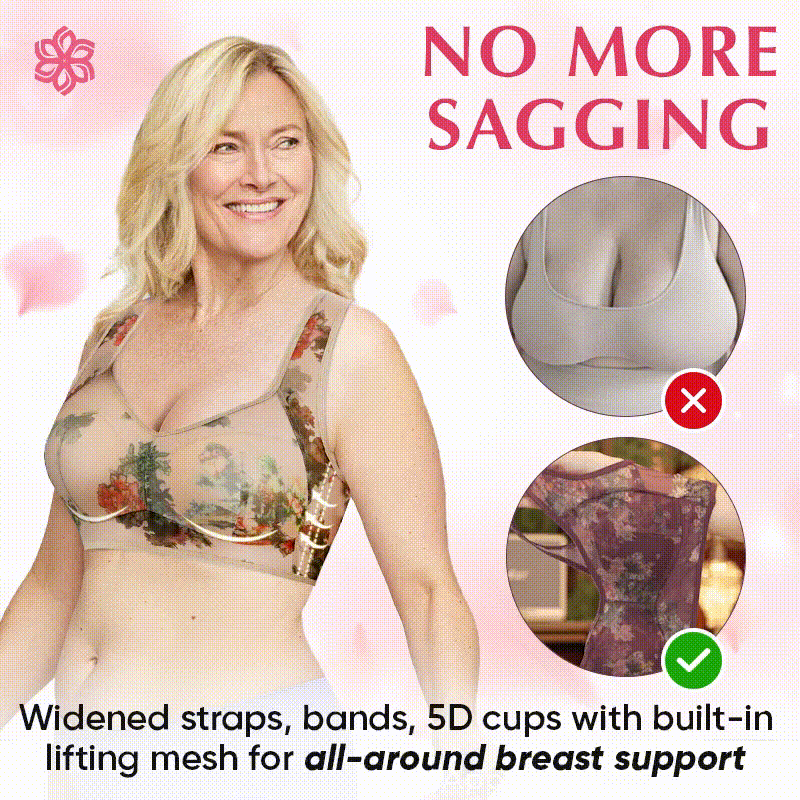 Last Day Promotion 80% OFF 🔥ODEIUN™ Ice Silk Lace Cooling Comfort Bra|Cool to the Skin Soft to the Soul💕
