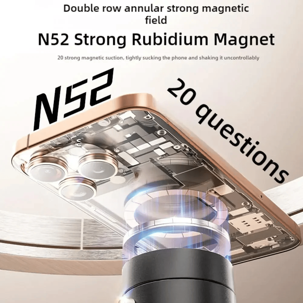 🔥2025 Upgraded Magnetic Vacuum Suction Phone Stand