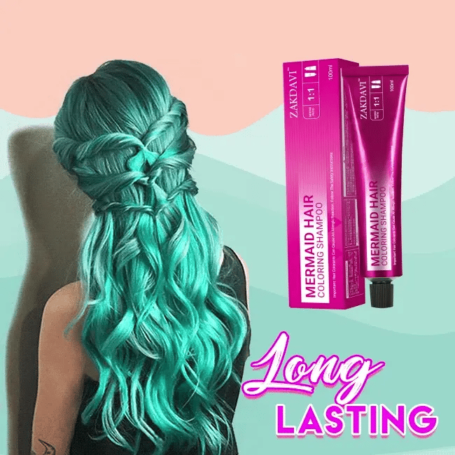 Zakdavi™ Instant Mermaid Color Shampoo ⏰ Last Chance! 10 Minutes Left to Shine & Save Big 💖