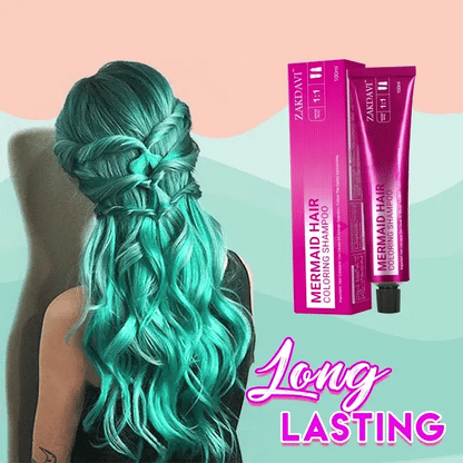 Zakdavi™ Instant Mermaid Color Shampoo ⏰ Last Chance! 10 Minutes Left to Shine & Save Big 💖