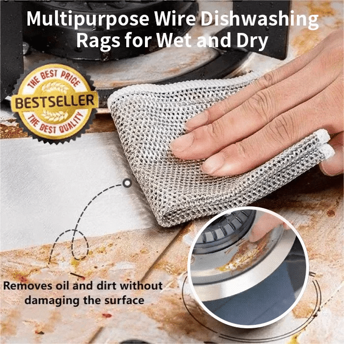 🔥 MiracleWipe™ UltraClean Multipurpose Cloths – Effortless Shine, Every Time! ✨