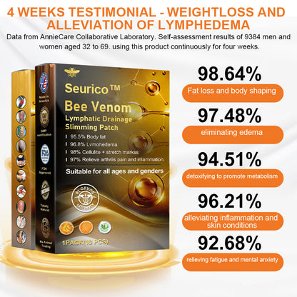 🐝🐝Seurico™ Bee Venom Lymphatic Drainage Slimming Patch🔥