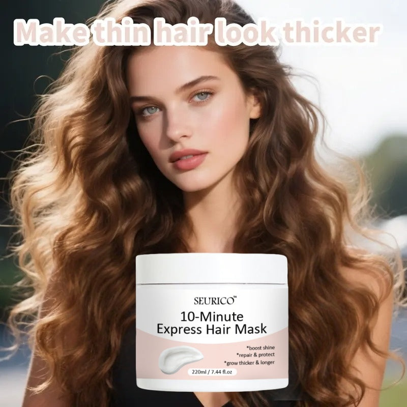 ✨𝐎𝐟𝐟𝐢𝐜𝐢𝐚𝐥 𝐒𝐭𝐨𝐫𝐞:Seurico™ 10-Minute Silky Smooth Repair Hair Mask ✨ Limited-Time Offer