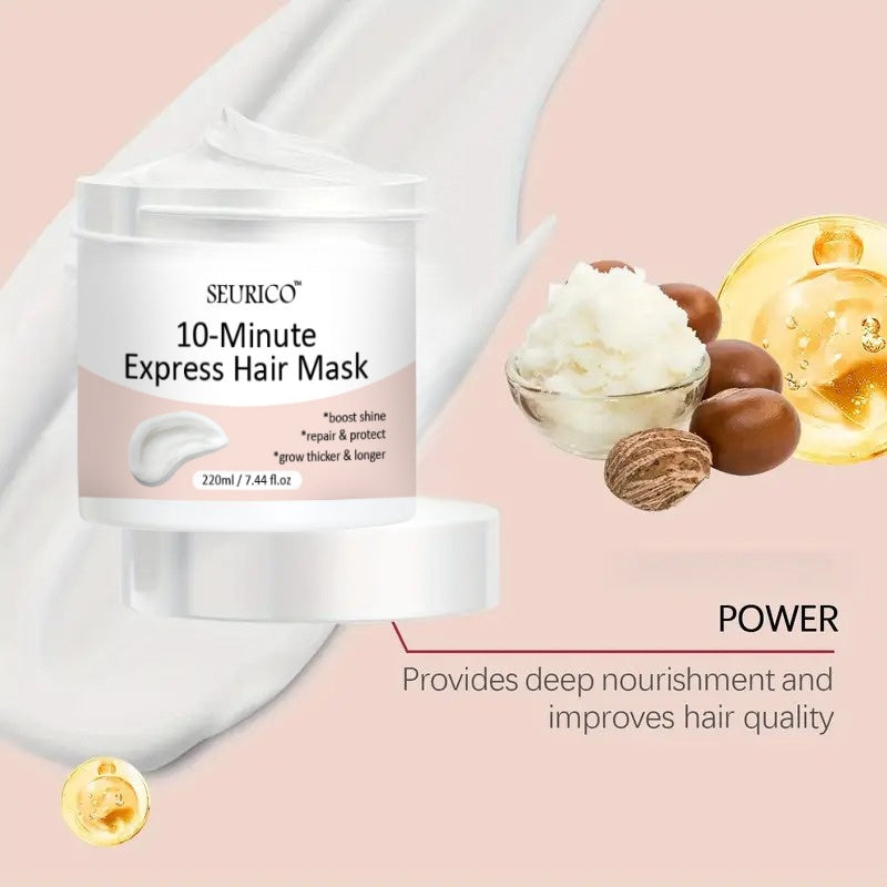 ✨𝐎𝐟𝐟𝐢𝐜𝐢𝐚𝐥 𝐒𝐭𝐨𝐫𝐞:Seurico™ 10-Minute Silky Smooth Repair Hair Mask ✨ Limited-Time Offer
