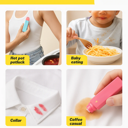 ODEIUN™ Instant Stain Eraser Pen|💧 No Water Needed  🧼 Wipe Out Stains in Seconds 👔 Perfect for Travel & Emergencies