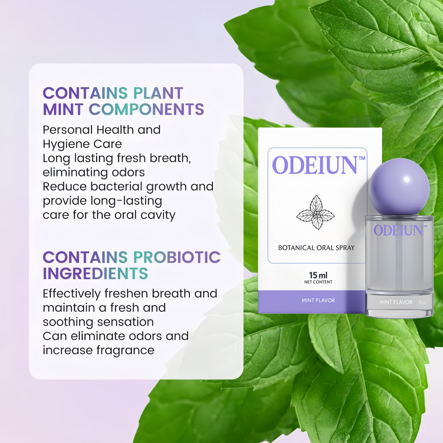🔥LAST DAY 49% OFF🔥ODEIUN™ Botanical Oral Spray