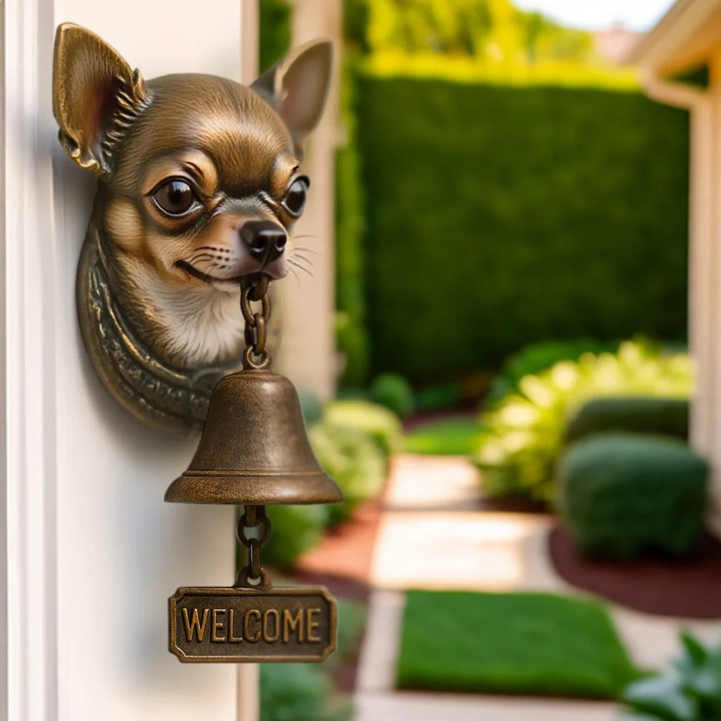FurryKnock™ Welcome Bell Collection "Let Loyalty Ring – Where Every Knock Comes with a Wag"