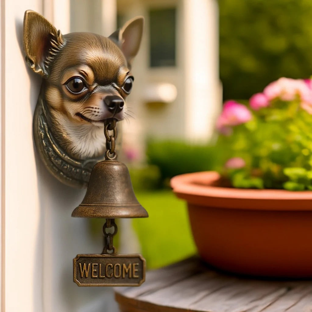 FurryKnock™ Welcome Bell Collection "Let Loyalty Ring – Where Every Knock Comes with a Wag"