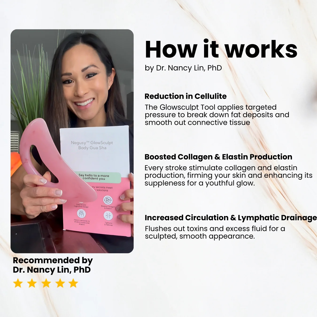 Negusy™ GlowSculpt Body Gua Sha|Glow from Within ✨ Define, Detox & Lift Your Body 💆‍♀️