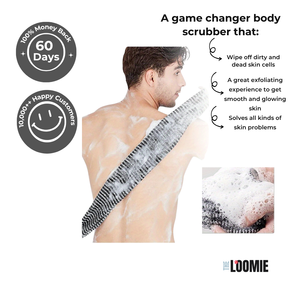 Zakdavi™ Japanese Exfoliating Shower Towel – Deep Clean & Silky Smooth Skin 🛁