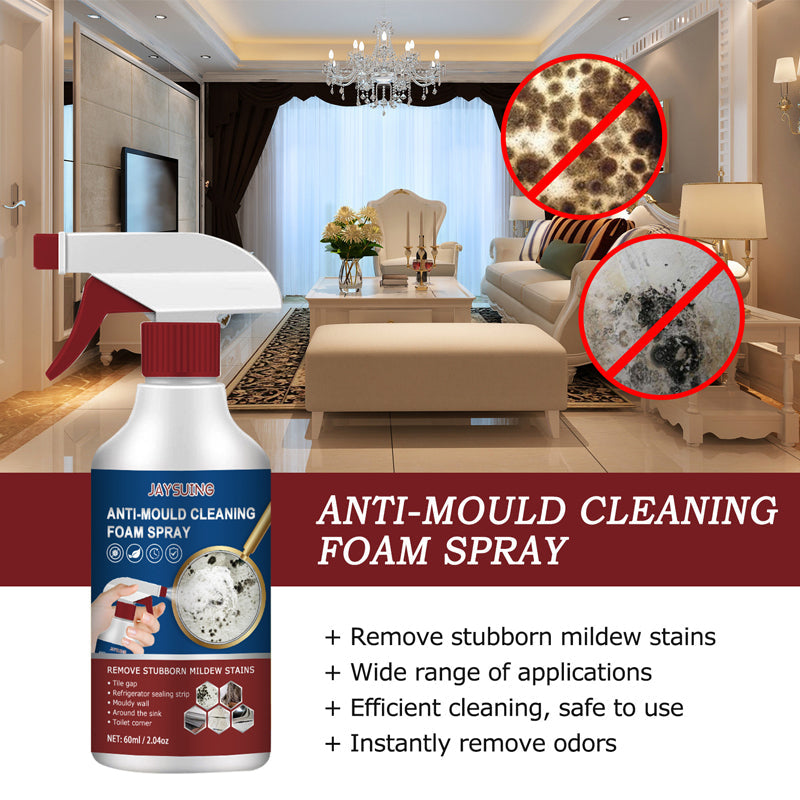 ✨ Seurico™ Magic Anti-Mould Cleaning Foam Spray |🔥Say Goodbye to Stubborn Mildew in Seconds! 🚿🌿