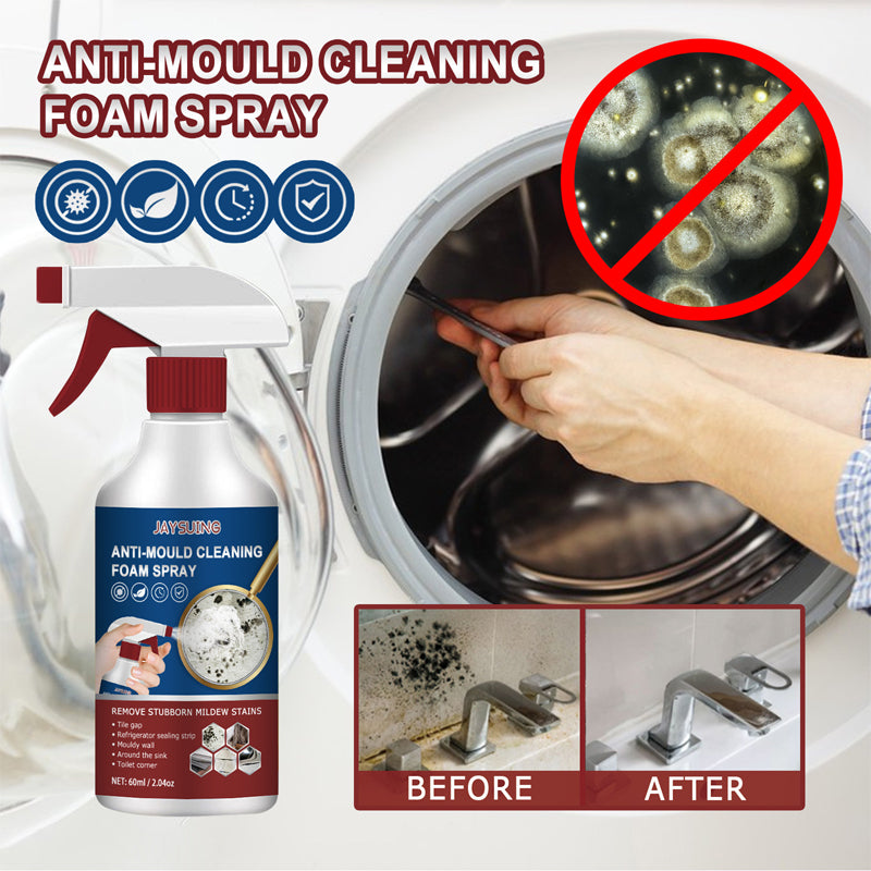✨ Seurico™ Magic Anti-Mould Cleaning Foam Spray |🔥Say Goodbye to Stubborn Mildew in Seconds! 🚿🌿